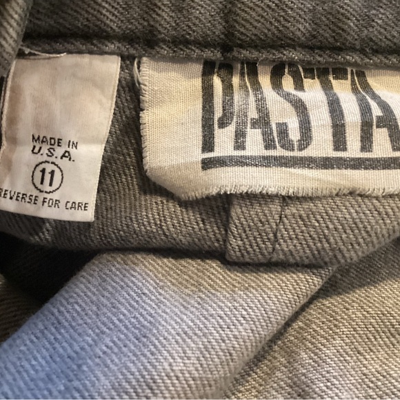 Gray Jeans Skirt Long Size M - Picture 5 of 6